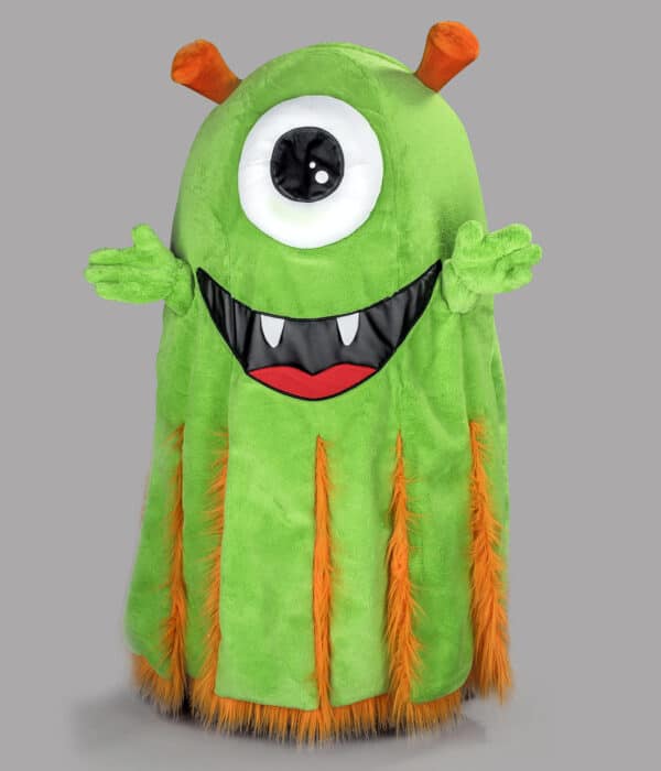 Monstre deglinguo vert