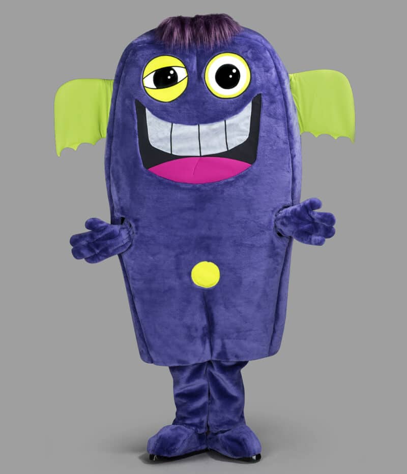 Monstre deglinguo violet