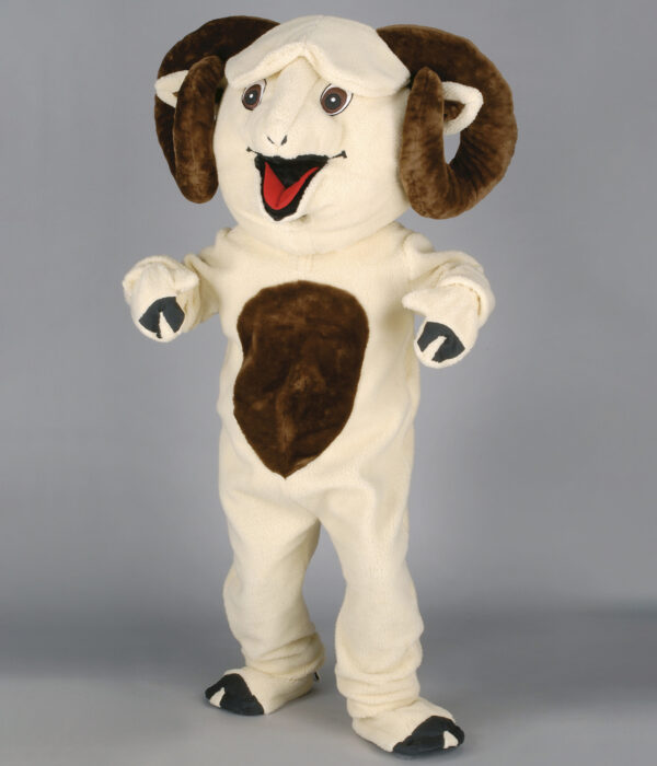 Mascotte Bélier Audacieux