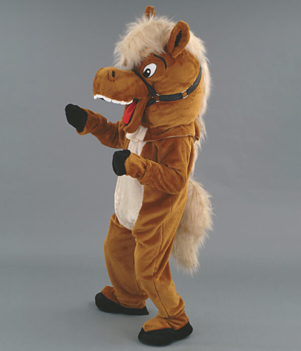 Mascotte Cheval fougueux