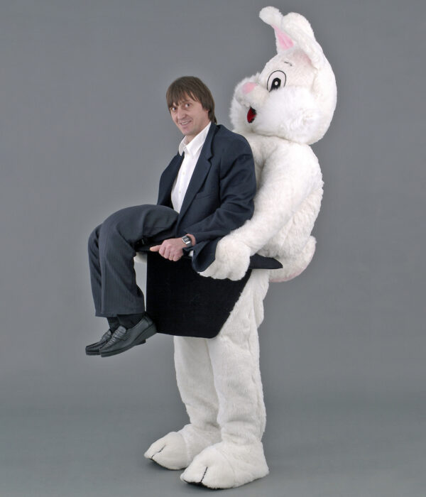 Mascotte Lapin du Magicien