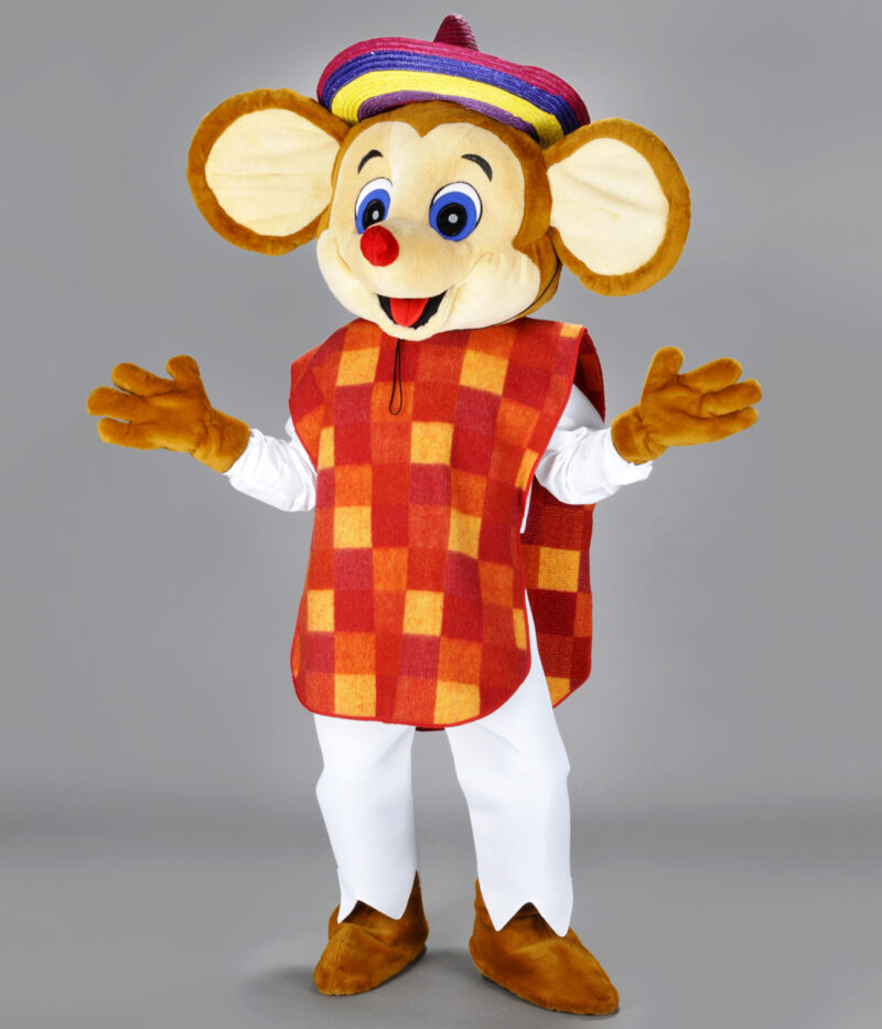 Mascotte Souris Péruvienne