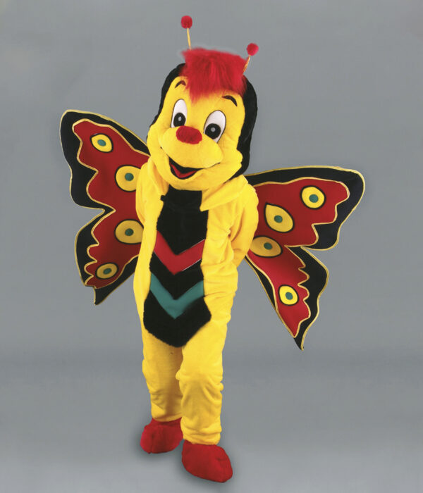 Papillon Coloré jaune